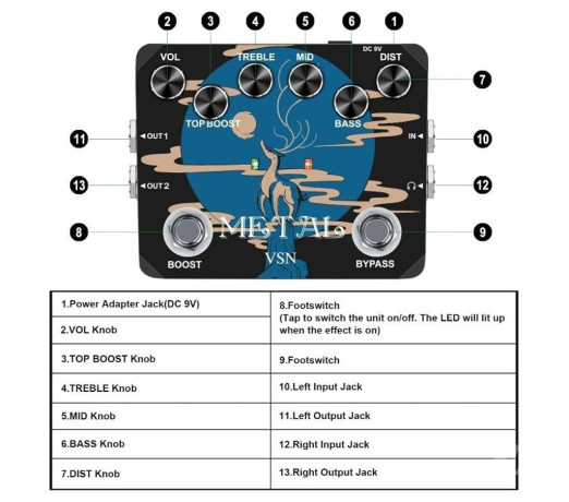 pedal-metal-top-boost-guitarra-baixo-overdrive-sai-premium-em-sao-paulo-big-3