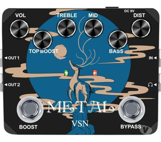 pedal-metal-top-boost-guitarra-baixo-overdrive-sai-premium-em-sao-paulo-big-0