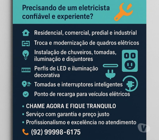 servicos-de-eletricista-manaus-am-servicos-espec-melhor-oferta-amazonasmanaus-em-amazonasmanaus-entrega-imediata-big-1