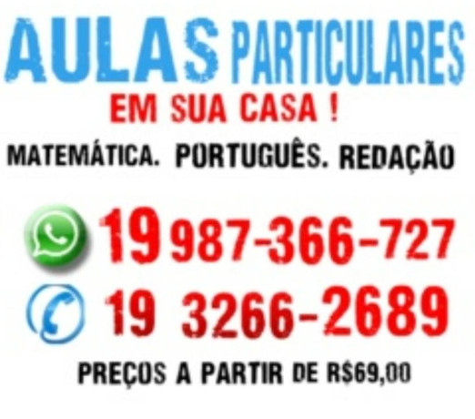 matematica-portugues-redacao-aulas-presenciai-melhor-oferta-sao-paulo-entrega-imediata-big-0