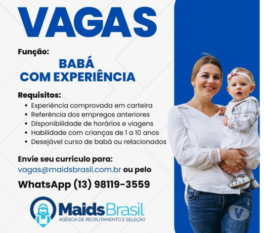 vagas-de-emprego-para-babas-com-experiencia-em-san-sao-paulo-oportunidade-unica-oportunidade-unica-big-0