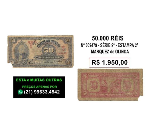 cedula-de-50000-reis-marquez-de-olinda-no-0094-premium-em-rio-de-big-2