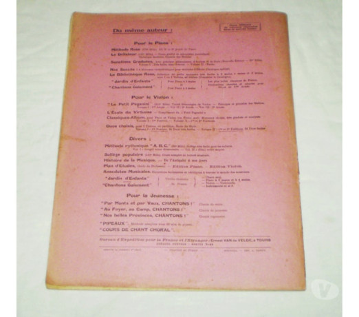 livro-antigo-methode-rose-v2-cod5272-porto-al-em-rio-grande-atendimento-personalizado-e-especializado-negociavel-big-4